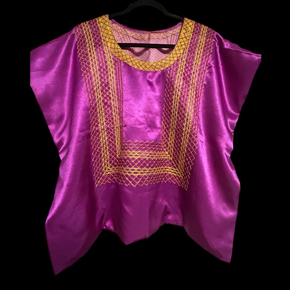 Tehuana-Cadenilla Huipil 
From Oaxaca Mexico